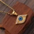 Import SN214 Rope Chain With Gold Color  Pendant Hip Hop Jewelry Stainless Steel Necklace from China