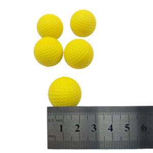 Soft 42.6mm diameter Indoor Outdoor Training Practice Foam Soft PU Golf Balls