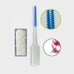 Soft Rubber Interdental Brush Picks, interdental gum brush picks