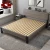 Import Solid wood bed modern and simple 1.8 meters light luxury double bed master bedroom 1.5 meters simple single bed frame from China