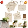Sopurrrdy hot products cheap portable ecological reusable cotton mesh vegetable net grocery produce shopping bag