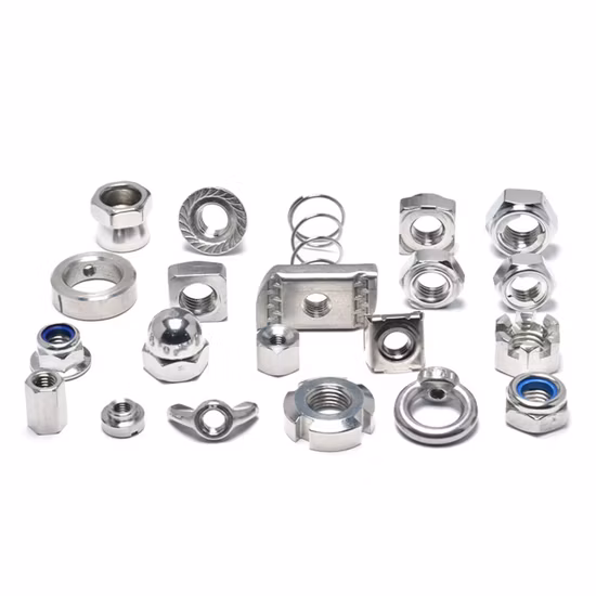 18-8 DIN934 High Quality SS304 M5 M6 M8 Heavy Hex Nut