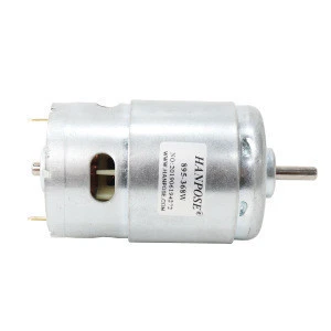 spinle  motor 895- 368w  DC motor 10-20A  Brush  lawn mower motor with two ball bearing Rated