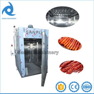 SPYX-250 full automatic commercial Meat Smoker / Meat Smoke House