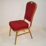 Stain-Resistant And Durable Metal Hotel Iron Bar Furniture Metal Restaurant Chair