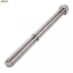 Stainless Flange 2 Inch NPT Thread 208V 9KW Electric Tubular Heating Element