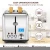 Import Stainless steel breakfast grill 2 slice electric bread toaster from China