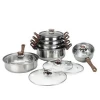 stainless steel couscous stock pot cooking pot