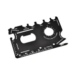 Stainless steel EDC pocket outdoor tool wallet multitool card