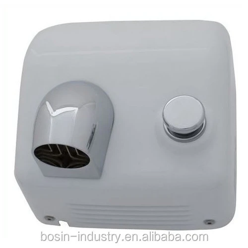 stainless steel hand dryer with 110V or 220V, wall mounting bathroom automatic manual hand dryer