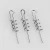 Import stainless steel  hanging snap tackle tools fishing  connector accessories tackle fishhooks fishing centering pins from China
