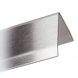 Stainless steel right angle silver color brushed wall edge corner guard
