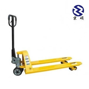 stainless steel ruedas pallet jack manuel transpalette with scale