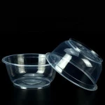Stock available round disposable wholesale food packaging containers