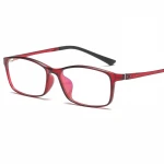 Stock Classic TR90 OEM Logo Clear Lenses Women Wholesale Men Eyewear Optical Glasses Spectacle Eyeglasses Frames 8153C