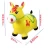 Stock pvc bouncing horse inflatable kid jumping toys