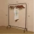 Import Store clothes display rack display Standing clothes hanger from China