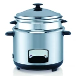 Straight Electric Rice Cooker Cylinder Stainless Steel Inner Pot Steamer Electric Rice Cooker