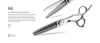 Streamline Design and Ergonomic Handles Hair scissor AL20 Hair Cutting Shears