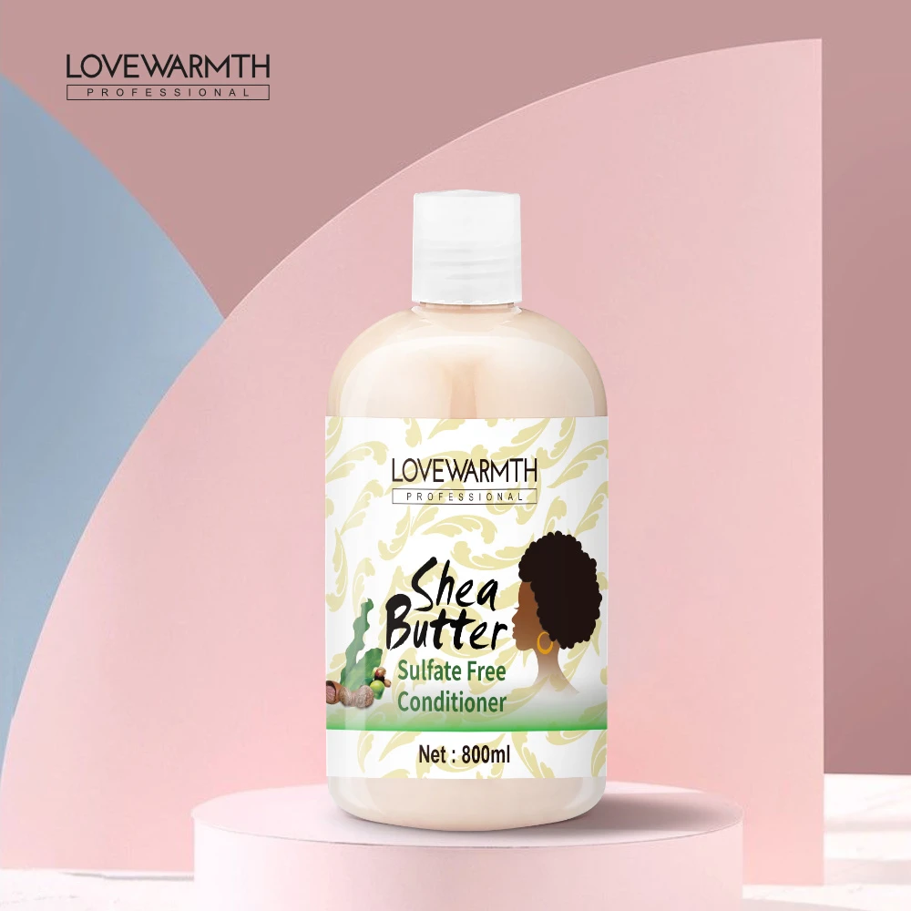 Sulfate Free Conditioner 100% Pure and Care New African Shea Butter Hair Care