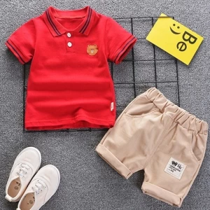 Summer childrens t-shirt shorts sets boy girl baby clothing sets wholesale kids clothes newborn clothes sets