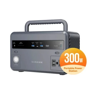 Sunark Mini Portable Power Generator 300W Solar Generator Portable Power Station System