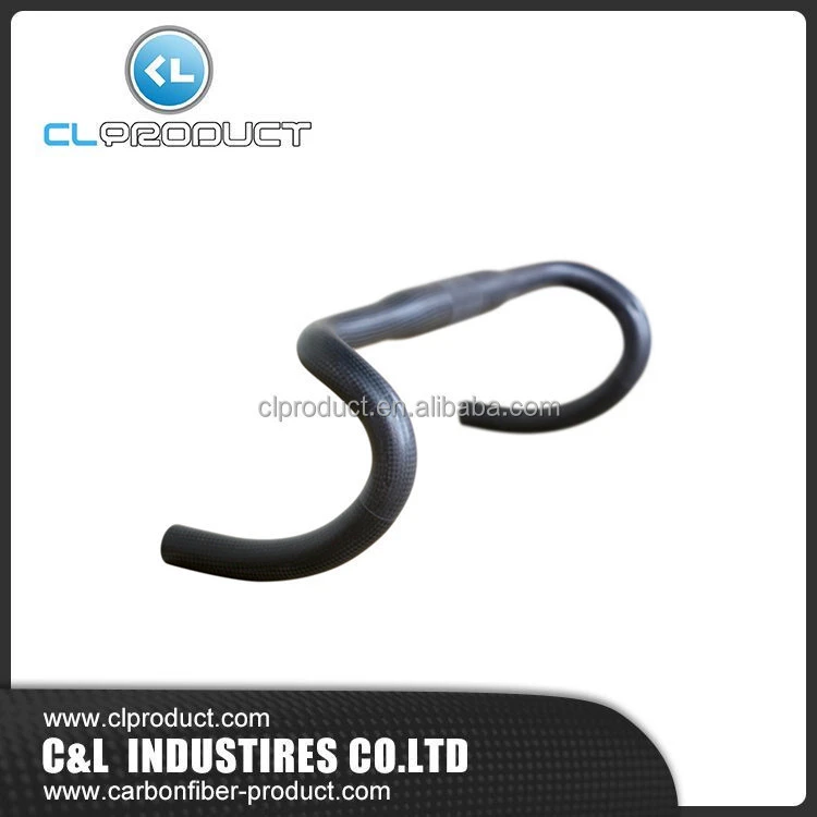 Super good quality carbon fiber highway bicycle accessories handlebar
