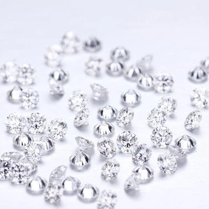 Super September Promotion  lab grown diamond cvd hpht well polished diamond 1.2-2.5mm full stock for sale