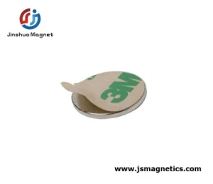 Super Strong Adhesive Backed Magnets Disc Magnet Round Neodymium Magnet with Self-Adhesive Tape