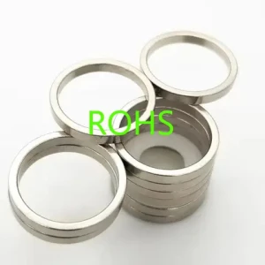 Super Strong Magnet Ndfeb Magnetic Materials Rare Earth Magnets Neodium Nickel-Coated N52 Grade Speaker Neodymium Magnet Ring