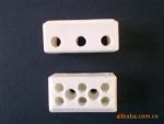 Supply 8 tube assembly screw copper core insulation resistance high temperature alumina rectangular ceramic shell