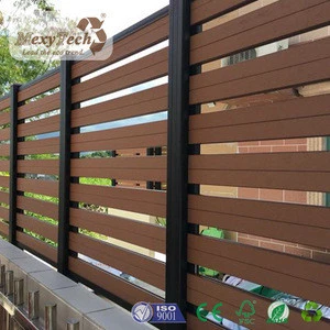 Supplying Recyclable WPC plastic garden fence