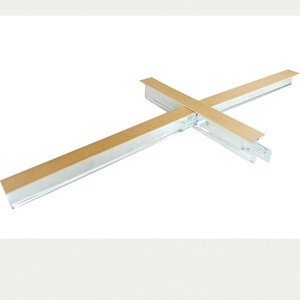 Suspension System Ceiling T Bar with wood grain