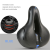 Import Sweat-absorption Cycling Saddle Cover Bikes Wide Suspension Bike Banana Rear Bicycle Baby Seat from China