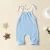Import Sweet Summer Newborn Infant Baby Boys Girls Suspenders Bandage Solid Bodysuit Jumpsuit from China