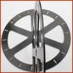 Swivel Plate Type TV table free rotation 12 inch plastic turntable swivel plate