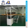 Table belt conveyor, flat PVC belt conveyor assembly line for food,TV,Shoes,Led