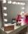 Table-Top or Wall Mount Light-up Frameless vanity mirror with bullbs Dressing Table Cosmetic Mirror