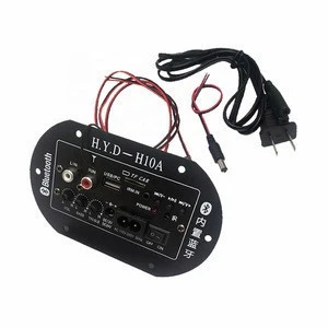 Taidacent Car Subwoofer Power Amplifier Board 220V 12V 24V Universal Audio Speaker Amplifier Built-in Bluetooth Car Amplifier