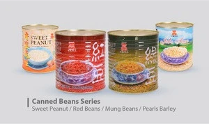 Taiwan Traditional Boiled Baked Canned Beans ( Red Bean / Mung Bean / Pearl Barley / Peanut )