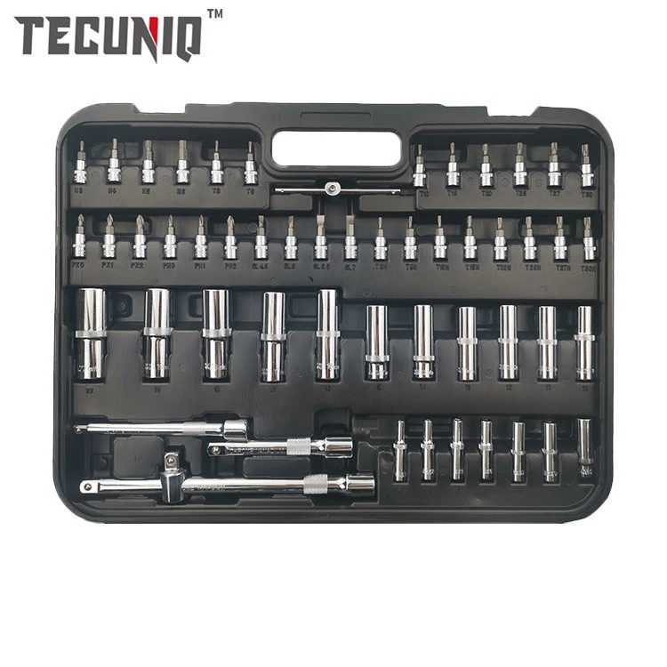 TECUNIQ Hot Sale Professional Auto Repair Car Service Tool Kit Set