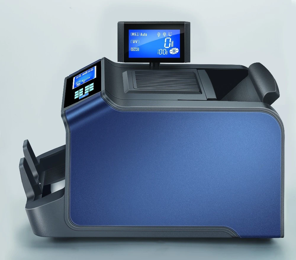 The newest India bill counter can count the value with UV/MG/MT