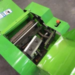 Thickened blade power feed cast iron gear crop straw cutter glass cutting machine chaff cutter machine