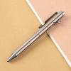 Titanium tactical pen tungsten steel broken window defense pen luxury brass metal pen