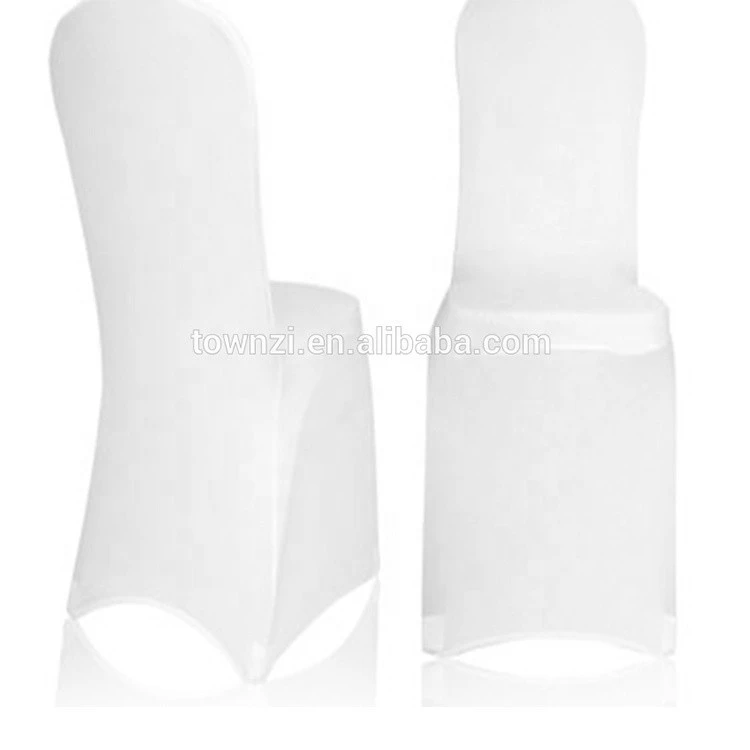 Tonwzi Polyester Spandex Party Chair Covers for Weddings Banquet Hotel Decoration Cheap Chair Cover