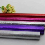 Top quality gift packaging laminated roll film/food grade Metalized packaging film/Aluminum foil laminated roll film