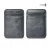 Import Top quality man genuine leather bank credit card case holder with RFID blocking from China