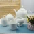 Import Top sale white English porcelain tea pot set coffee sets from China