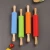 Import Top Seller Customized Silicone Marble Colored Rolling Pin With Stable Wood Handle from China