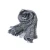 Import Transparent 100%  Linen Crinkle Scarf Shawl for Lady Custom Solid Color from China